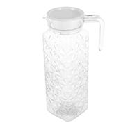 PHENOFICE Bouilloire Réutilisable 1,1l en PC Transparent Design Élégant, Facile à Distinguer le Liquide, Compatible Micro-ondes, pour Thé et Jus la Maison