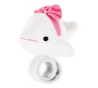 PHENOFICE Bracelet à Claquer en Peluche Baleine Blanche Doux et Confortable en Coton Pp pour Fêtes et Présents D'anniversaire Garçon et Filles