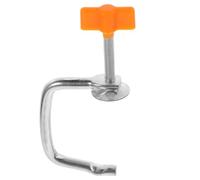 PHENOFICE Clip de Fixation Accessoire de Remplacement pour Machine à Pâtes Manuelle en Alliage de Fer et Pp Facile à Installer Argenté pour Presse à Nouilles
