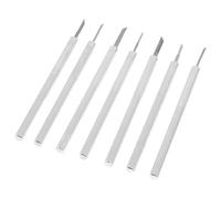 PHENOFICE Coffret 7pcs D'outils de Sculpture sur Bois en Alliage D'aluminium Couteaux pour Marquer et Graver pour Sculpture et Bricolage Maison