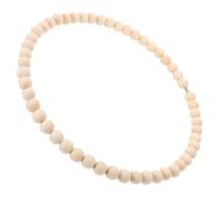 PHENOFICE Couronne En Bois Macramé Avec Perles Ressorts Pour Décoration De Porte D'entrée