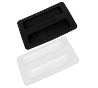 PHENOFICE Couvercle de Grille en Silicone 2pcs Anti-poussière, Protection Solide et Flexible pour Machine à Petit-déjeuner, Résistant et Facile à Nettoyer