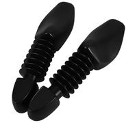 PHENOFICE Embauchoirs à Chaussures Réglables en Plastique Noir, Paire Ressort, pour Bottines et Chaussures en Cuir, Usage Domestique et Exposition en Magasin