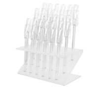 PHENOFICE Étagère de Rangement Pratique Support de Manucure pour Faux en ABS Structure Multi-slot Espace de Stockage Optimisé pour Salon Professionnel ou Usage à Domicile