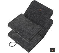 PHENOFICE Étui à Flacon de Parfum en Feutre pour 2 Bouteilles D'huile Essentielle, Trousse de Voyage Portable et Élégante, Protection Optimale pour Valise ou Tiroir