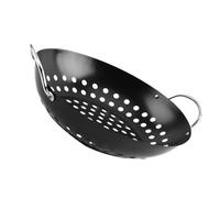 PHENOFICE Grille De Barbecue Plaque Ronde Antiadhésive Rôtissoire Poêle À Griller Pour Cuisson Barbecue Maison Accessoire