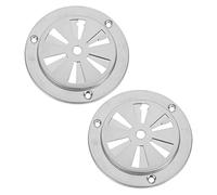 PHENOFICE Grilles d 39 Aération En Acier Inoxydable 2 Pièces Grilles De Ventilation à Persiennes Sol Pour Remplacement