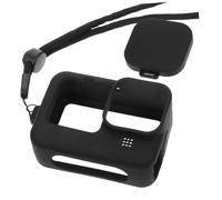 PHENOFICE Housse De en Silicone pour Objectif De Caméra d 39 Action 9 Étui avec La Chaleur pour Une Durée De Vie Prolongée De La Batterie