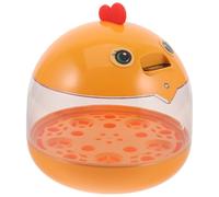 PHENOFICE Incubateur D'œufs Automatique Mini pour Maison, Plateau à Retournement Automatique, Design Compact en Plastique Jaune, pour Petits Œufs D'oiseaux et Incubation Domestique