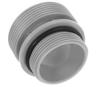 PHENOFICE Kit Adaptateur de Crépine D'entrée Filetée en Abs pour Pompe de Piscine, Installation Facile, Simplifie L'entretien Piscine, Compatible Tuyaux de Filtration