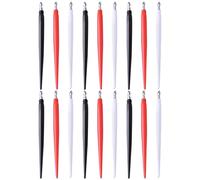 PHENOFICE Kit de Peinture à Gratter 18pcs Pointe Plate en Métal et Corps Léger en Plastique pour Création Manuelle et Activités de Fête