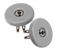 PHENOFICE Kit de Réparation de Roulettes Inférieures pour Lave- Aeg 2 Pièces en Plastique Accessoires de Lave- Roues de Panier à Compatible et