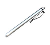 PHENOFICE Lampe Stylo LED Lumière LED Argenté en Alliage D'aluminium sans Pile pour et Médecins pour Examen de L'oreille et Cavité Buccale