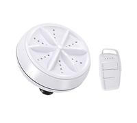 PHENOFICE Laveuse Portable à Turbine Mini Machine à Laver de Voyage Lave-Linge Compact pour Vêtements Chaussettes et Fruits