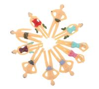 PHENOFICE Lot de 10 Figurines Miniatures en Plastique de Nageurs Réalistes pour Décoration de Micro Paysages et Création de Châteaux de Sable sur Plage Couleur Aléatoire
