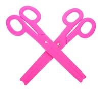 PHENOFICE Lot De 2 Grands Ciseaux De Clown : Accessoire De Costume d'halloween - Faux Ciseaux Géants en Plastique pour Spectacle sur Scène, Accessoires De Clown