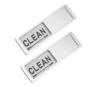 PHENOFICE Lot De 2 Panneaux Pour Lave-vaisselle Propre/sale Pour Une Organisation Facile Et Une Décoration De Cuisine