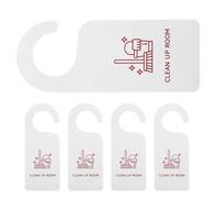 PHENOFICE Lot de 5 panneaux de porte double face : panneau de suspension pour poignée de porte d'hôtel - Ne pas déranger et nettoyer la chambre - pour les besoins de confidentialité des hôtels,