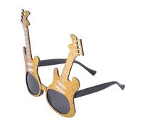 PHENOFICE Lunettes de Guitare Légères et Portables en PC pour Décoration de Fête et Carnaval Design Amusant et Couleur Vive pour Accessoires Photobooth