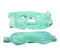 PHENOFICE Masque Visage en Gel Réutilisable 1 Pièce, Compresses Chaudes et Froides Multifonctionnelles, Masque de Glace Rafraîchissant Yeux, Fatigue Oculaire et Sommeil, Couleur Aléatoire