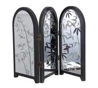 PHENOFICE Mini paravent Paravent d'art Traditionnel Chinois - Cloison Pliante Asiatique 13 x 9 Pouces pour Bureau - Décoration Feng Shui pour la Maison ou Le Commerce, idéale pour Les fêtes du