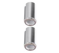 PHENOFICE Papier Aluminium Argenté 2 Rouleaux en Feuille D'étain, Piège la Chaleur et Accélère pour Coloration Capillaire Professionnel Spa