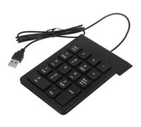 PHENOFICE Pavé Numérique Compatible USB Portable 19 Touches en Plastique Stable pour Industries Bancaires et Finance Ordinateur Portable