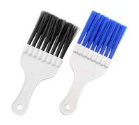 PHENOFICE Peigne à Ailettes de Radiateur en Plastique 2pcs, Nettoyant pour Climatiseur et Brosse de Nettoyage des Ailerons, Entretien Essentiel pour L'été Vacances