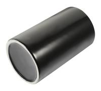 PHENOFICE Pichet à Lait en Céramique Noir Mini Grosse Poignée Pratique pour Maison et Restaurant, Distributeur de Lait Élégant et Fonctionnel