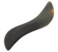 PHENOFICE Plaque de Massage Visage en Corne de Buffle pour Massage Professionnel et Personnel Couleur Aléatoire 14 Cm de S, Outil Gua Sha Confortable et Respectueux Peau