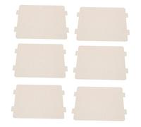 PHENOFICE Plaque Isolante en Mica pour Micro-Ondes 10 Pièces Couvercle de Guide d'Ondes Accessoire Cuisine en Résine Protection de Four à Micro-Ondes pour Camping-Car Cuisine