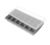 PHENOFICE Plateau En Silicone De Qualité Alimentaire À 6 Compartiments Pour Collations Boîte De Congélation Hermétique
