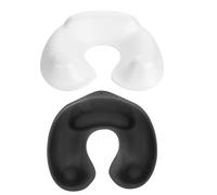 PHENOFICE Plateau pour Cou Permanent en Éponge Noire, Bac pour Stockage de Lotion, Accessoire Salon de Coiffure pour Permanente et Coloration Facile