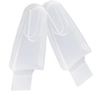 PHENOFICE Pochette pour Sécateur 2pcs en Plastique Blanc Grosse Capacité, Protection Accidents, Jardinage et L'organisation des Outils