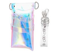 PHENOFICE Pochette Transparente Paquet Banane Élégant en Tpu pour Ciseaux de Coiffeur Compartiments Multiples pour Rangement et des Outils de Coiffure des Outils de Coiffure