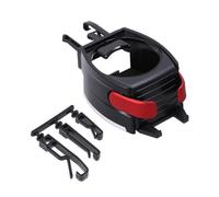 PHENOFICE Porte-gobelet Voiture Multifonction avec Support Téléphone Compatible Sortie Air Conditionné Maintien Stable pour Boissons Installation Facile Rouge