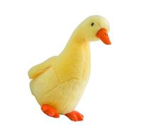 PHENOFICE Poupée en Peluche Canard Jaune 32 Cm, Doux en Coton PP, Décoration Intérieure et Présent D’Anniversaire pour Garçon et Filles, Peluche Câline et Réaliste, pour Chambre D’garçon
