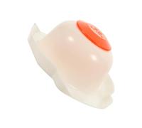 PHENOFICE Protège-mains à Râpe En Plastique Beige, Outil De Protection Des Doigts Sûr, Assistant De Coupe Pratique Pour Légumes Variés, Accessoire La Cuisine Domestique Sécurisé,