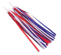 PHENOFICE Rubans Décoratifs Garçon et Filles pour Guidon de Vélo et Trottinette 1 Paire en Polyester Accessoires Colorés pour Décorations de Vélo D'garçon et Filles