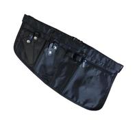 PHENOFICE Sacoche Coiffeur Ceinture en Toile Noire Imperméable Protection Intégrale pour Ciseaux et Accessoires de Coiffure Professionnelle