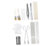 PHENOFICE Set De Bâtons De Gril Portables Outils De Barbecue Acier Inoxydable Accessoires De Gril Pour Usage Extérieur Camping Et Pique-