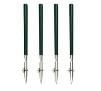 PHENOFICE Stylo à Trait Fin Droit Facile à Maîtriser en Alliage Vert, Lot de 4 Pièces Couleur Aléatoire pour Dessin Technique et Création Artistique Précise