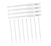 PHENOFICE Stylo de Maquillage pour Tatouage Sourcil Blanc en Plastique Imperméable et Résistant la Déformation pour Usage Professionnel en Salon