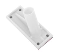 PHENOFICE Support pour Mât De Drapeau Auto-adhésif Mural Porte-mât De Drapeau Plastique pour Drapeaux De Jardin Et Publicitaires, Fixation Stable, Résistant Aux Intempéries, Installation Facile,