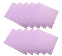 PHENOFICE Tapis de Manucure Jetable Pourpre 125 Feuilles en Non-tissé Absorbant et Étanche pour Manucure et Exercices D'ongles