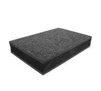 PHENOFICE Tapis D'isolation Acoustique Fibre de Polyester Anti-vibrations du Bruit et Vibrations, Polyuréthane 3 Couches pour Batterie et Haut-parleur pour Pratique Silencieuse en Famille