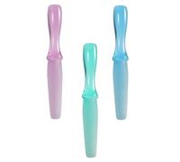 PHENOFICE Tondeuses de Pédicure 3pcs Poignée Plastique et Surface Frottée Intégrale pour Éliminer Callosités et Rendre les Pieds Lisses, Soin des Pieds à Domicile Couleur Couleur Aléatoire