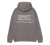 phenol Carhartt Wip distance capuche - pierre de graphite teinte GRAY L