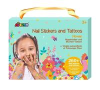 Phenomenal Avenir Nail & Body Stickers - Des motifs floraux qui enchanteront votre style Parfait pour toutes les occasions