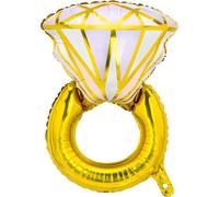 Phénoménal ballon de baudruche en forme d'anneau - 60x95 cm, idéal pour les anniversaires et les fêtes, mélange de couleurs Créez des moments inoubliables avec notre ballon